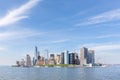 Panoramic view of Lower Manhattan, New York City, USA