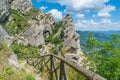 Panoramic view in the Lucanian Dolomites, province of Potenza, Basilicata.