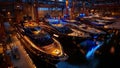 Panoramic View of a Luxury Yacht Manufacturing Facility Royalty Free Stock Photo