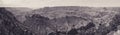 Panoramic View of the Magnificent Grand Canyon Royalty Free Stock Photo