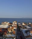 Panoramic view of the Malecon of Puerto Vallarta Mexico