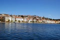 Panoramic view at Mali Losinj harbour,Croatia Royalty Free Stock Photo