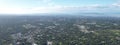 Panoramic view on managua capital city Royalty Free Stock Photo