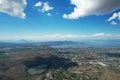 Panoramic view of managua city Royalty Free Stock Photo
