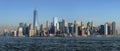 Panoramic view of Manhattan, New York Royalty Free Stock Photo