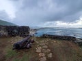 Panoramic view of Marigot, Saint Martin  French Caribbean Royalty Free Stock Photo