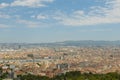 Panoramic view of Marseille and old port Royalty Free Stock Photo