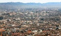 panoramic view of Marseilles city Royalty Free Stock Photo