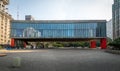 Panoramic view of MASP Sao Paulo Museum of Art - Sao Paulo, Brazil