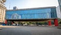 Panoramic view of MASP Sao Paulo Museum of Art - Sao Paulo, Brazil Royalty Free Stock Photo