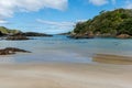 Panoramic view of Matai Bay in karikari peninsula in New Zealand