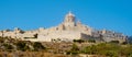 panoramic view of Mdina, in Malta Royalty Free Stock Photo