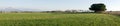 panoramic view of the meadow in luni Royalty Free Stock Photo