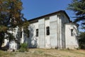 Panoramic view of Medieval church near tomb of Yane Sandanski in Rozhen village, Bulgaria Royalty Free Stock Photo