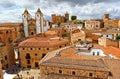 Panoramic view, medieval city, Caceres, Extremadura, Spain Royalty Free Stock Photo