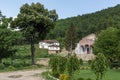 Panoramic view of medieval Sukovo Monastery Assumption of Virgin Mary Royalty Free Stock Photo