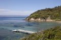 Panoramic view of Mediteranean Sea Royalty Free Stock Photo