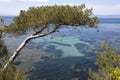 Panoramic view of Mediteranean Sea Royalty Free Stock Photo