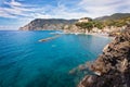 Panoramic view of mediterranean sea