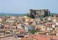 Panoramic view of Melfi. Basilicata. Italy. Royalty Free Stock Photo