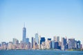 Panoramic view of the midtown Manhattan skyline - USA Royalty Free Stock Photo