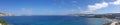 Panoramic view of Mikonos Greece