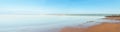 Panoramic view of Minas Basin Royalty Free Stock Photo