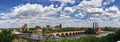 Panoramic view of Minneapolis, Minnesota, USA Royalty Free Stock Photo