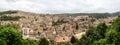 Panoramic view of Modica, Sicily Royalty Free Stock Photo