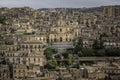 Panoramic view of Modica, Sicily Royalty Free Stock Photo