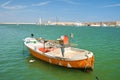 Panoramic view of Molfetta. Puglia. Italy. Royalty Free Stock Photo