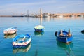 Panoramic view of Molfetta. Puglia. Italy. Royalty Free Stock Photo
