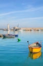 Panoramic view of Molfetta. Puglia. Italy. Royalty Free Stock Photo