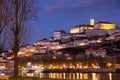 Panoramic view and Mondego river. Coimbra. Portugal