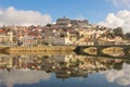 Panoramic view and Mondego river. Coimbra. Portugal