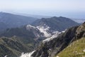 Panoramic view from Monte Sagro in apuan alps