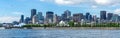 Panoramic view on Montreal Old Port