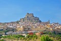 A panoramic view of Morella Royalty Free Stock Photo