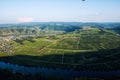 Vineyards of the Moselle Valley in Germany Royalty Free Stock Photo