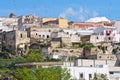 Panoramic view of Mottola. Puglia. Italy. Royalty Free Stock Photo