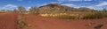 Panoramic view of Mount Bruce in Karijini National Park Royalty Free Stock Photo