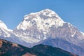Panoramic view of mount Dhaulagiri, Nepal himalayas Royalty Free Stock Photo