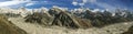 Panoramic view Mount Everest Range, Nepal Royalty Free Stock Photo