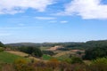 Panoramic view from the mountain Maljen