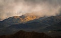 Panoramic view of mountain range of Ladakh Royalty Free Stock Photo