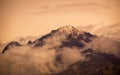 Panoramic view of mountain range of Ladakh Royalty Free Stock Photo