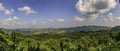 Panoramic view mountain range on Nature Trail in Khao Royalty Free Stock Photo