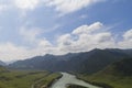 Altai mountains. Katun river. Royalty Free Stock Photo