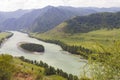 Altai mountains. Katun river Royalty Free Stock Photo