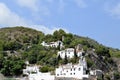 Panoramic view on the mountains of Frigiliana - Spanish white village Andalusia